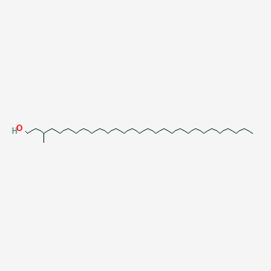 molecular formula C30H62O B12546234 1-Nonacosanol, 3-methyl- CAS No. 144751-00-8