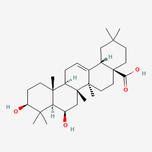 molecular formula C30H48O4 B1254628 Sumaresinolic Acid CAS No. 559-64-8