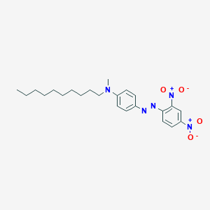 molecular formula C23H31N5O4 B12546341 N-Decyl-4-[(E)-(2,4-dinitrophenyl)diazenyl]-N-methylaniline CAS No. 142978-48-1