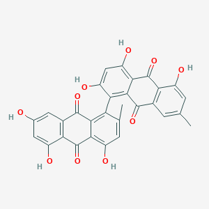 2,4,4',5,5',7'-Hexahydroxy-2',7-dimethyl-1,1'-bianthraquinone