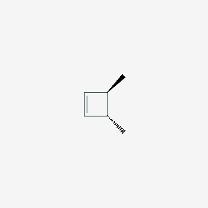 molecular formula C6H10 B1254641 trans-3,4-Dimethylcyclobutene 