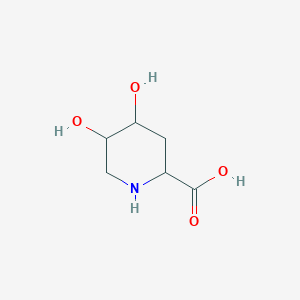 4,5-Dihydroxy-2-piperidinecarboxylic acid