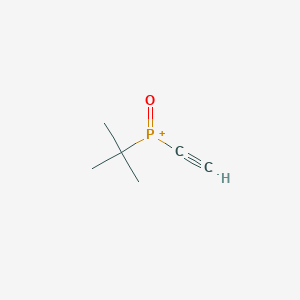 molecular formula C6H10OP+ B12546438 tert-Butyl(ethynyl)oxophosphanium CAS No. 167896-41-5
