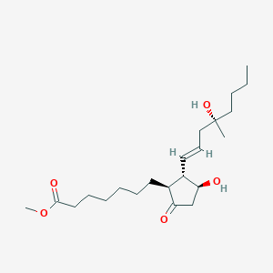 molecular formula C22H38O5 B1254651 (11S,16S)-misoprostol 