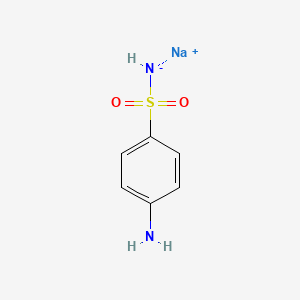 B1254663 Sulfanilamide sodium CAS No. 10103-15-8