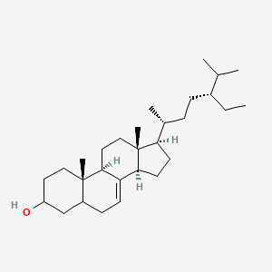 molecular formula C29H50O B1254669 Δ(7)-豆甾醇 