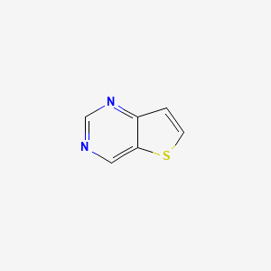 molecular formula C6H4N2S B1254671 Thieno[3,2-d]pyrimidine CAS No. 272-68-4