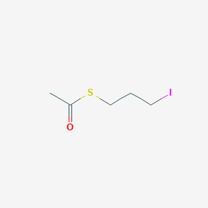 molecular formula C5H9IOS B12546712 S-(3-iodopropyl) ethanethioate CAS No. 152630-63-2