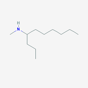 molecular formula C11H25N B12546764 N-Methyldecan-4-amine CAS No. 663602-88-8