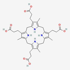molecular formula C36H44N4O8 B1254680 CoproporphyrinogenIV 