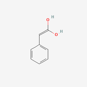 molecular formula C8H8O2 B12546814 2-Phenylethene-1,1-diol CAS No. 144676-19-7