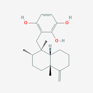 molecular formula C21H30O3 B1254684 6'-Hydroxyarenarol 