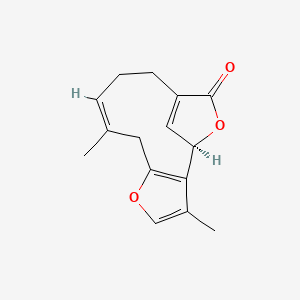 molecular formula C15H16O3 B1254688 Neolinderalactone 