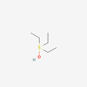 molecular formula C6H16OS B1254696 Triethylsulfonium hydroxide 