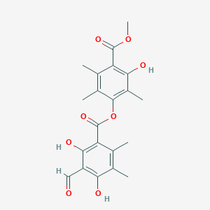 molecular formula C21H22O8 B1254700 Pseudocyphellarin a 
