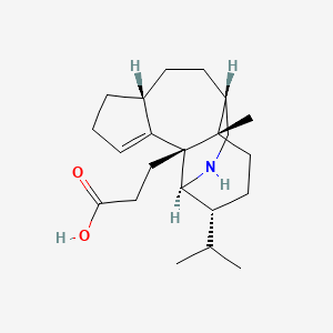 molecular formula C22H35NO2 B1254701 Paxdaphnidine B 