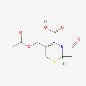 molecular formula C10H11NO5S B1254703 Cephalosporanic acid CAS No. 4704-60-3