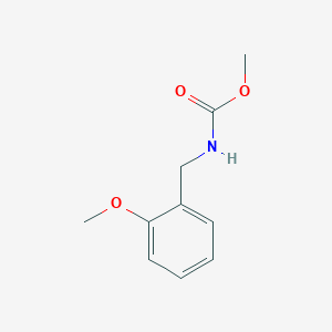 molecular formula C10H13NO3 B12547101 Methyl [(2-methoxyphenyl)methyl]carbamate CAS No. 143558-79-6