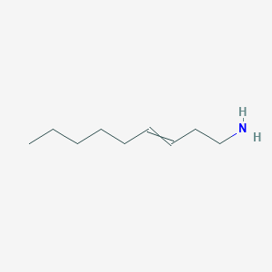 molecular formula C9H19N B12547179 Non-3-en-1-amine CAS No. 150171-97-4