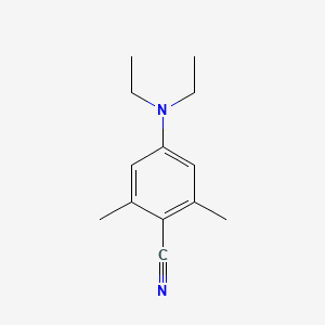 molecular formula C13H18N2 B12547348 4-(Diethylamino)-2,6-dimethylbenzonitrile CAS No. 173976-03-9