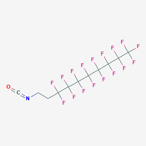 molecular formula C11H4F17NO B125477 2-(Perfluorooctyl)ethyl isocyanate CAS No. 142010-50-2
