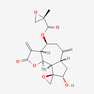 molecular formula C19H22O7 B1254786 Repin 