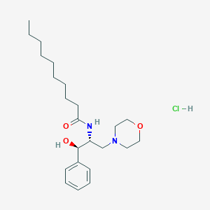 molecular formula C23H39ClN2O3 B125479 d-threo-PDMP CAS No. 139889-62-6