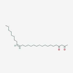 molecular formula C27H50O2 B1254796 Nervonoylacetone 