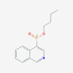 molecular formula C13H15NO2P+ B12547974 Phosphinic acid, 4-isoquinolinyl-, butyl ester CAS No. 821009-70-5