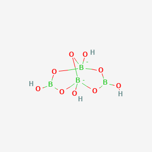 molecular formula B4H4O9-2 B1254801 Tetraborate(2-) 