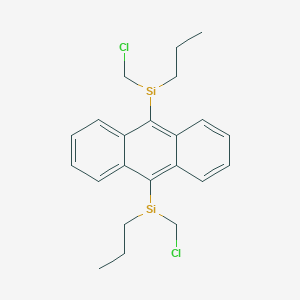 molecular formula C22H26Cl2Si2 B12548026 CID 78061771 