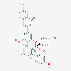 molecular formula C34H28O8 B1254806 Kuwanol A 