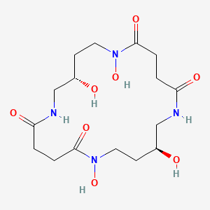 molecular formula C16H28N4O8 B1254814 Alcaligin 
