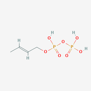 molecular formula C4H10O7P2 B1254819 Crotyl diphosphate 