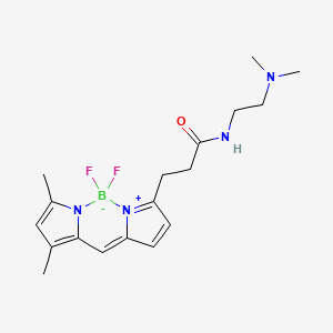 molecular formula C18H25BF2N4O B1254827 DND-26 dye 
