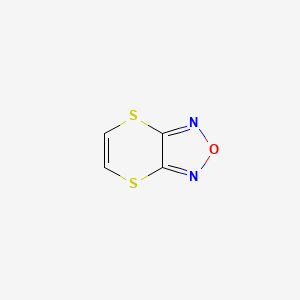 molecular formula C4H2N2OS2 B12548296 [1,4]Dithiino[2,3-c][1,2,5]oxadiazole CAS No. 174451-50-4