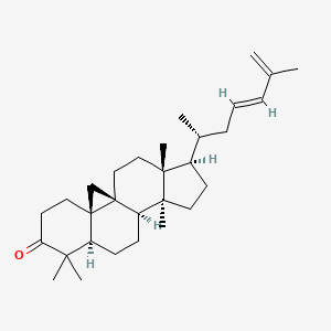 molecular formula C30H46O B1254830 Cycloarta-23,25-dien-3-one 