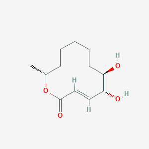molecular formula C12H20O4 B1254839 Cladospolide C 