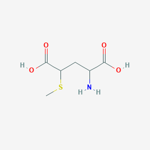 molecular formula C6H11NO4S B1254841 gamma-Thiomethyl glutamate 