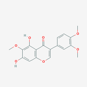 molecular formula C18H16O7 B1254842 Dalspinosin 