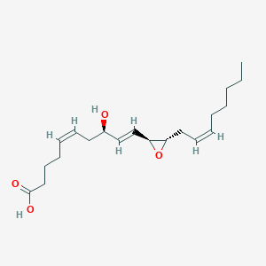 (8R)-hydroxy-(11S,12S)-epoxyicosa-(5Z,9E,14Z)-trienoic acid