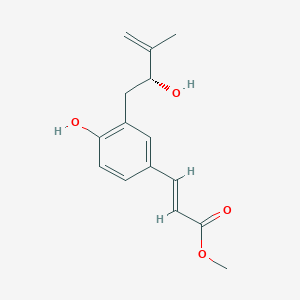 molecular formula C15H18O4 B1254855 Plicatin A 