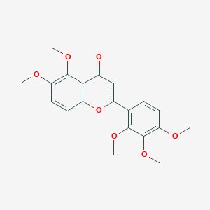 molecular formula C20H20O7 B1254860 5,6,2',3',4'-Pentamethoxyflavone CAS No. 113738-80-0