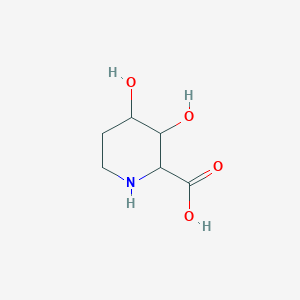 molecular formula C6H11NO4 B1254863 3,4-Dihydroxypipecolic acid 