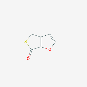 molecular formula C6H4O2S B12548677 Thieno[3,4-b]furan-6(4H)-one CAS No. 143723-14-2