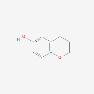 molecular formula C9H10O2 B1254870 Chroman-6-ol CAS No. 5614-78-8