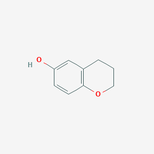molecular formula C9H10O2 B1254870 色满-6-醇 CAS No. 5614-78-8