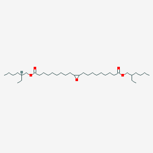 molecular formula C36H68O5 B12548731 Bis(2-ethylhexyl) 9,9'-(oxirane-2,3-diyl)dinonanoate CAS No. 142644-93-7