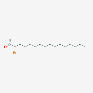 molecular formula C16H31BrO B1254877 2-Bromopalmitaldehyde 