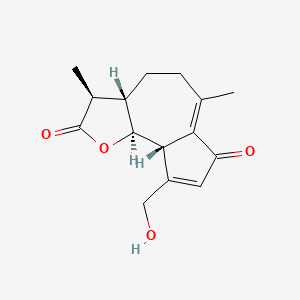 molecular formula C15H18O4 B1254882 11beta,13-Dihydro-8-deoxylactucin 